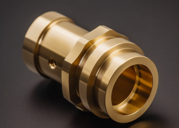 short shaft, cnc turning brass part