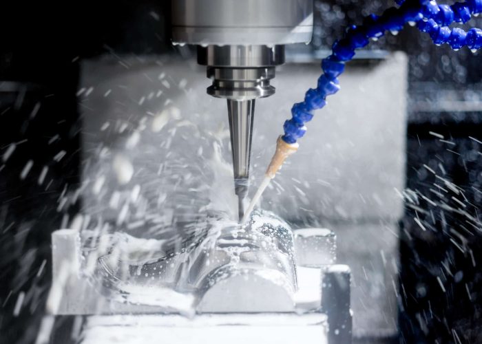 cnc machining center working process