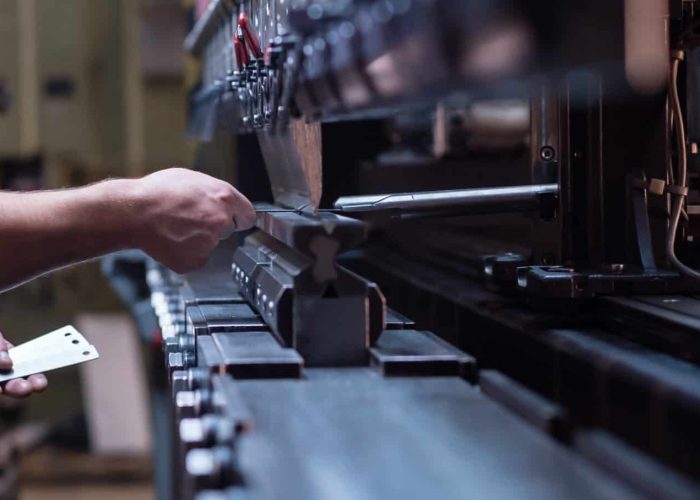 metal plate bending process
