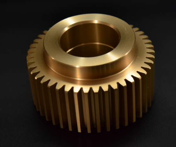 spur gear, brass