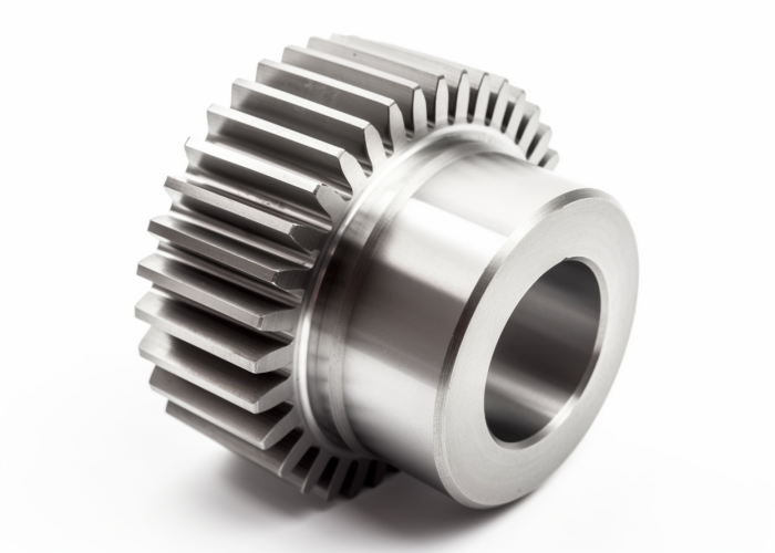 spur gear with hub, transmission part