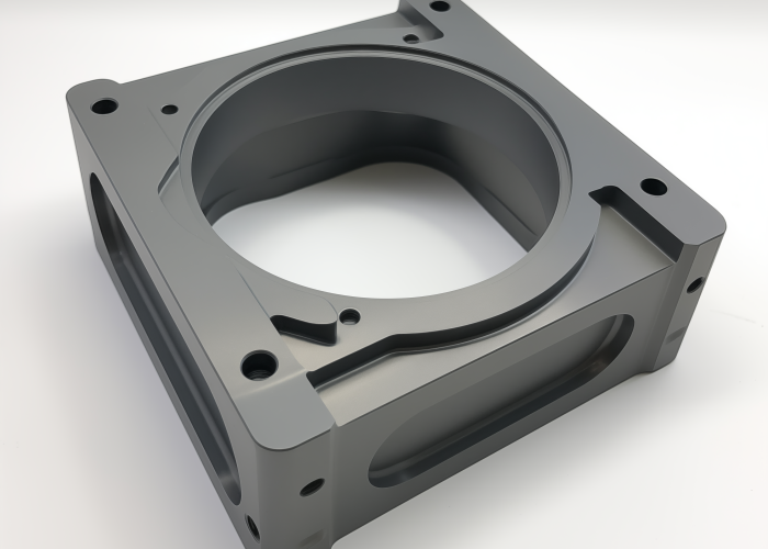 square metal profile for cooling fan