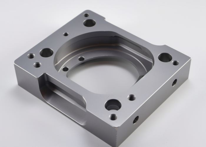 square plate, supported stand, anodized