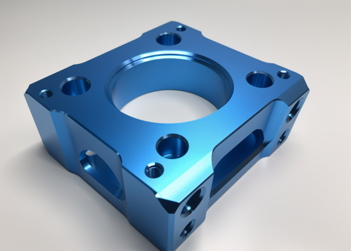 square support base, anodizing
