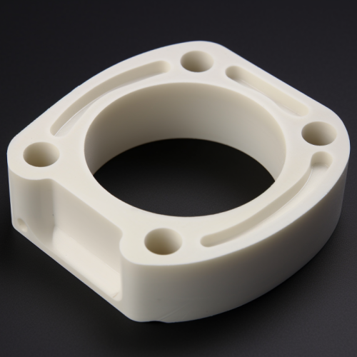 white acetal, base plate,milling